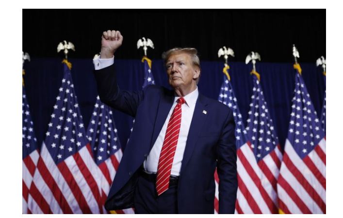 'अमेरिकी चुनाव | डोनाल्ड ट्रम्प ऐतिहासिक वापसी कर रहे हैं | '